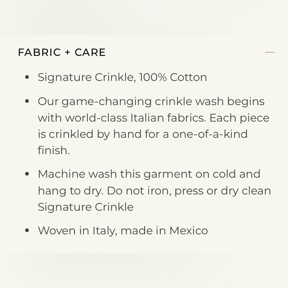 Frank & Eileen Barry Tailored Button-Up Shirt Signature Crinkle - Picture 10 of 12